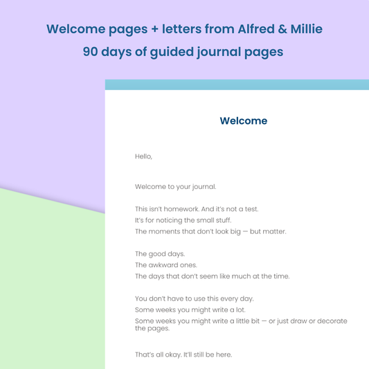 Alfred & Millie Digital Journal