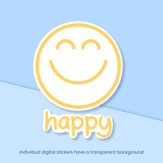 Mood Stickers — Everyday Feelings S1 - Digital Download